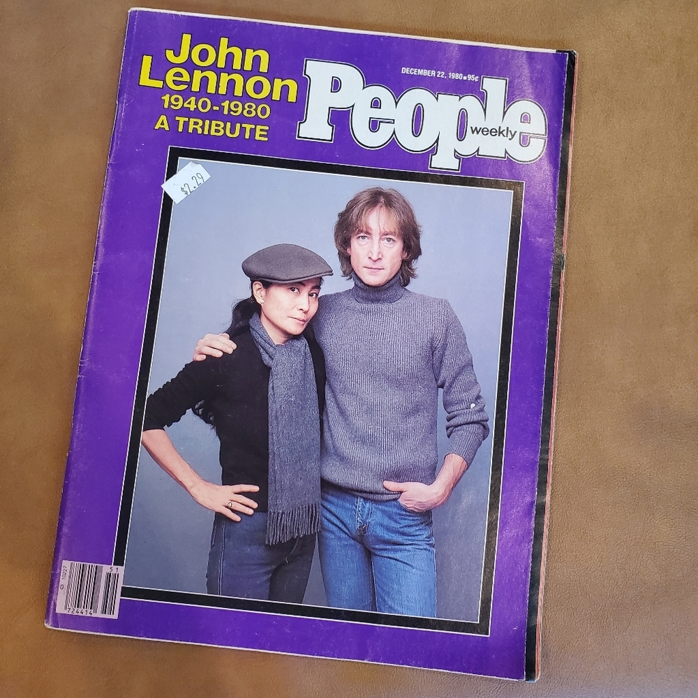 PEOPLE magazine December 22 1980 issue John Lennon